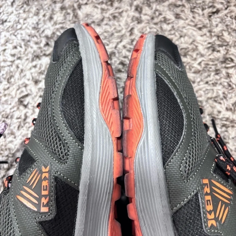 RBX Men's Gray /green Orange Athletic Sneaker shoes size 7